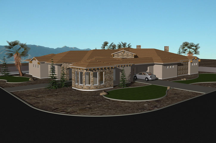 Samples of Three Dimensional Renderings